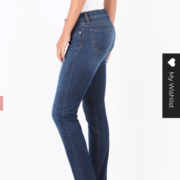 Kut from the Kloth Stevie Straight Leg (Admiration Wash) size 12 NWT - Picture 8 of 11